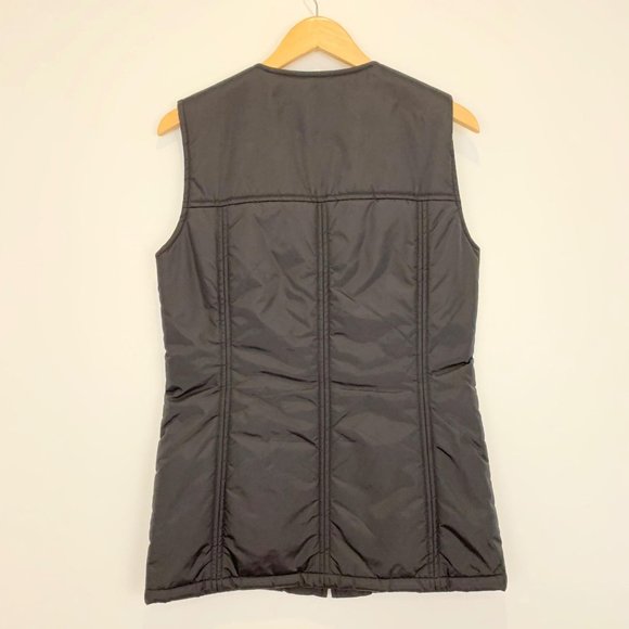 Laurel by Escada NWOT puffer vest black zip up - Picture 2 of 6